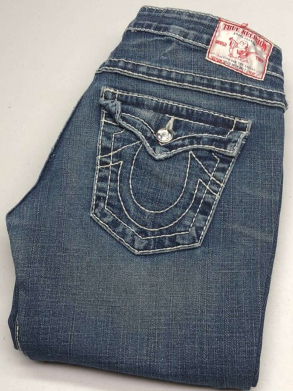 TRUE RELIGION DISCO BILLY BIG T JEANS 28x31 MADE IN USA 💎